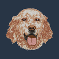English Setter Embroidered Wearable Blanket