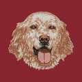 English Setter Embroidered Wearable Blanket