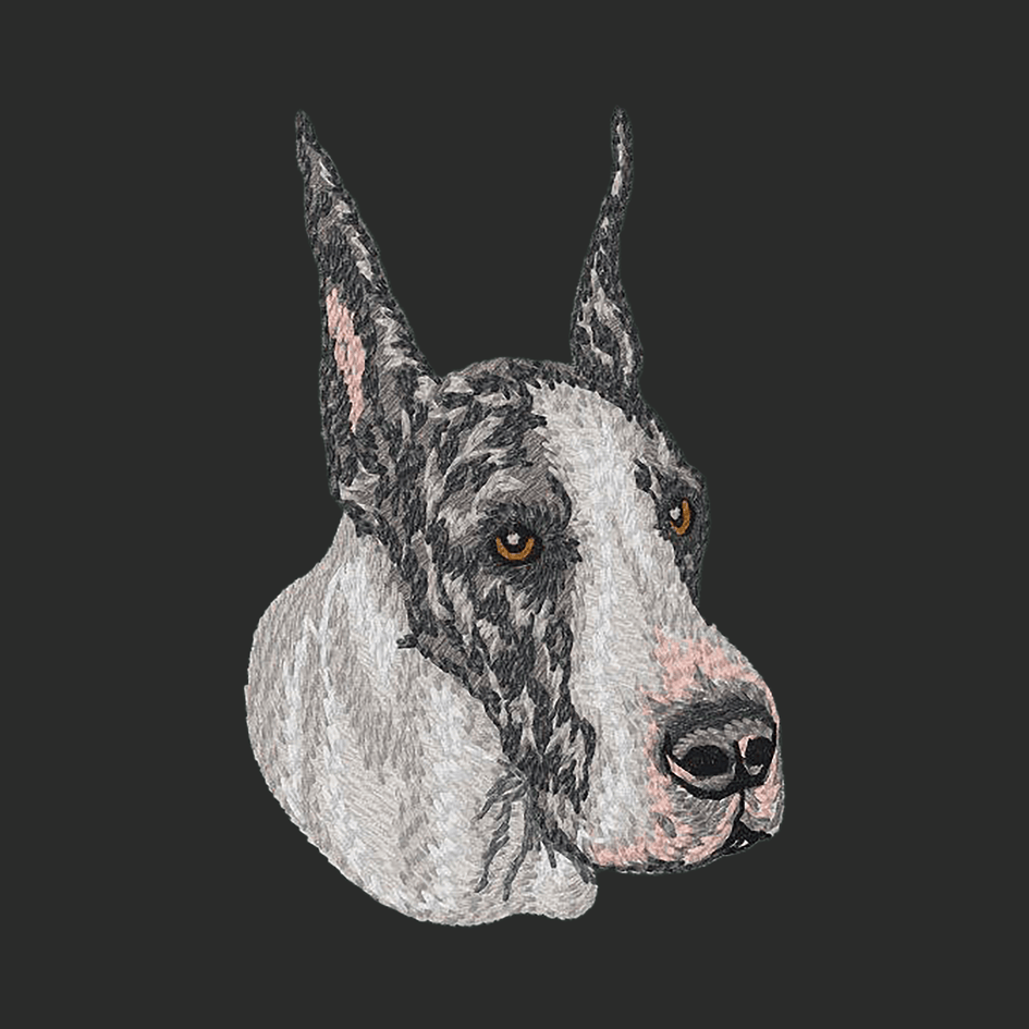 Great Dane Embroidered Classic Long Sleeve Shirt