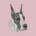 Great Dane Embroidered Baseball Cap