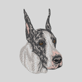 Great Dane Embroidered Mock Neck Sweatshirt