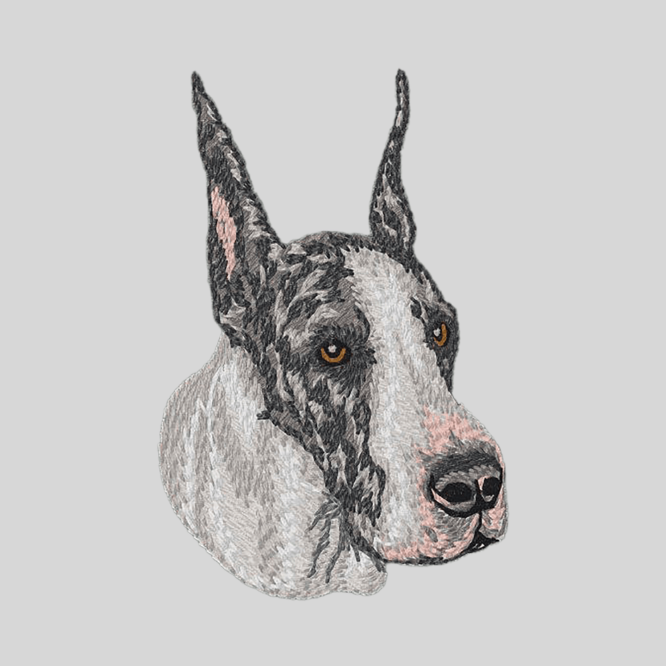 Great Dane Embroidered Mock Neck Sweatshirt