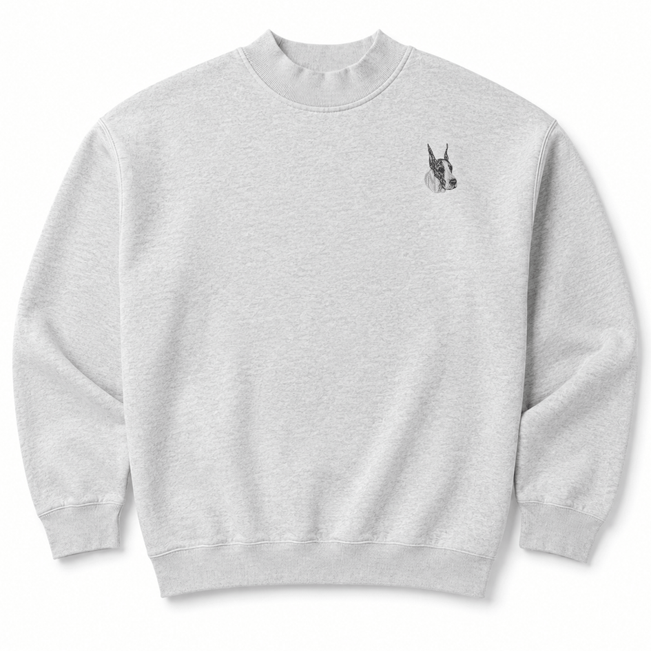 Great Dane Embroidered Mock Neck Sweatshirt