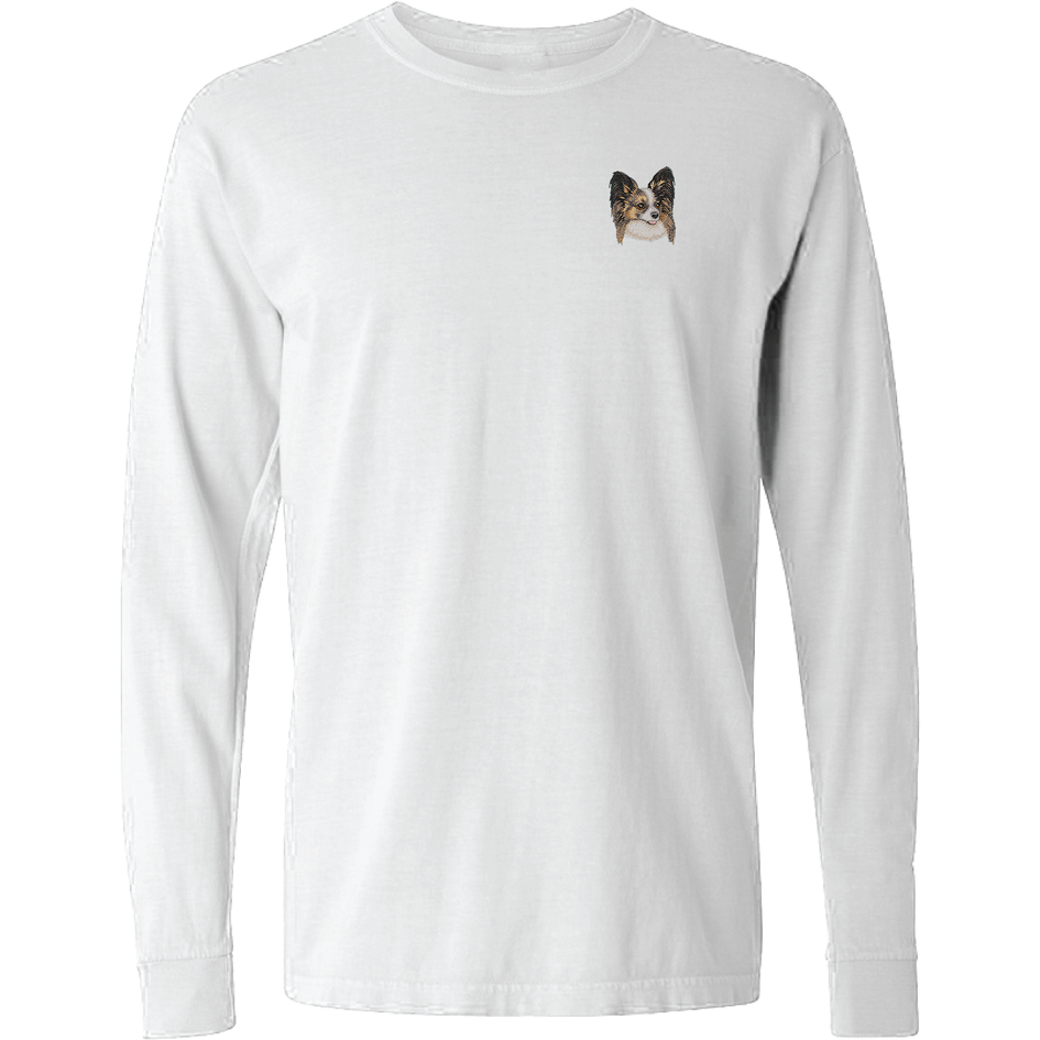 Papillon Embroidered Classic Long Sleeve Shirt