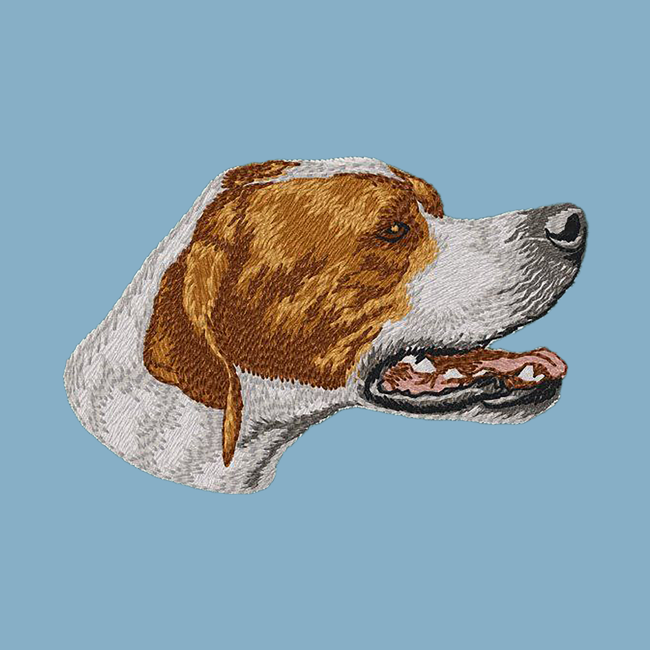 Pointer Embroidered Classic Long Sleeve Shirt