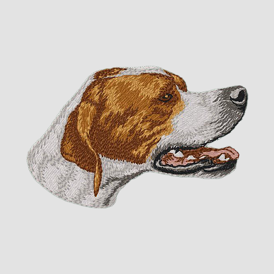Pointer Embroidered Classic Long Sleeve Shirt