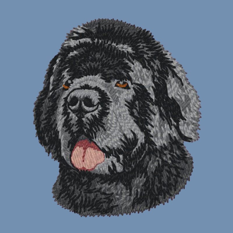 Newfoundland Embroidered Men's Denim Shirt