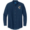 Akita Embroidered Men's Denim Shirt