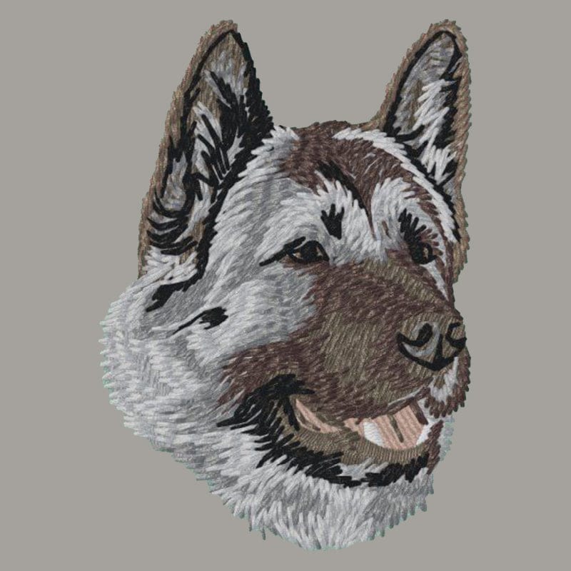 Akita Embroidered Sweatshirt Hoodie