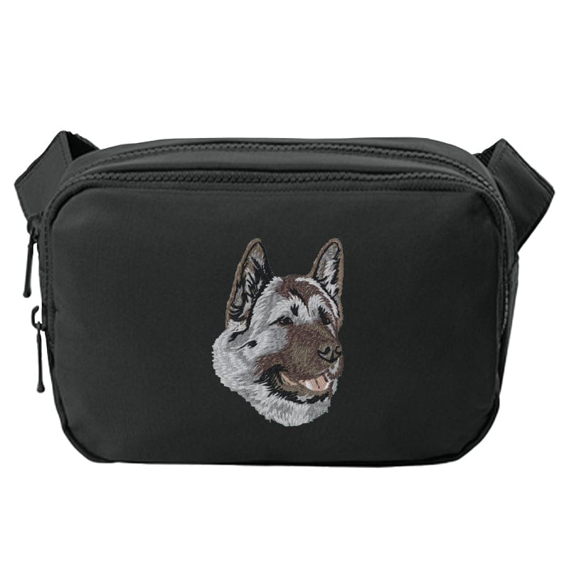 Akita Embroidered Crossbody Bag