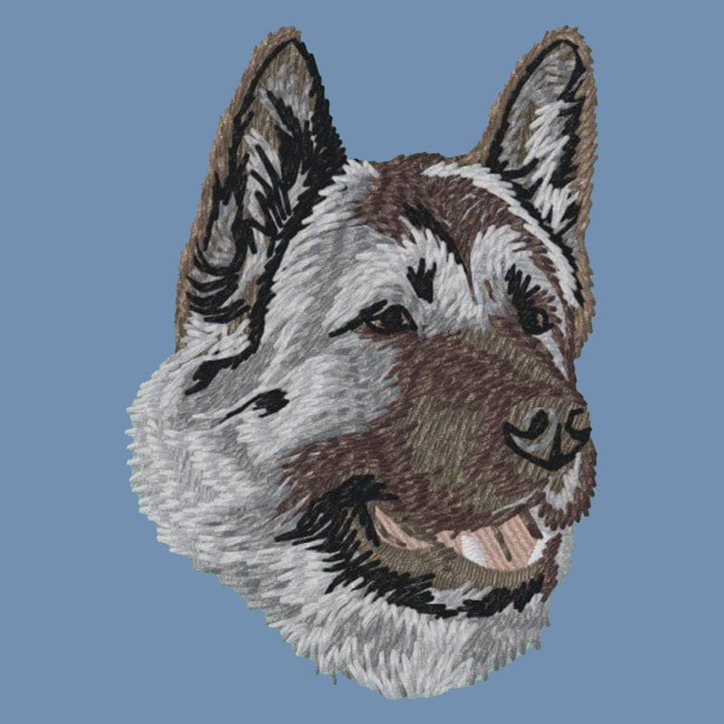 Akita Embroidered Men's Denim Shirt