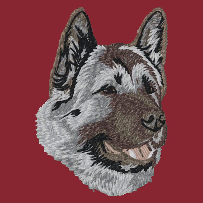 Akita Embroidered Wearable Blanket