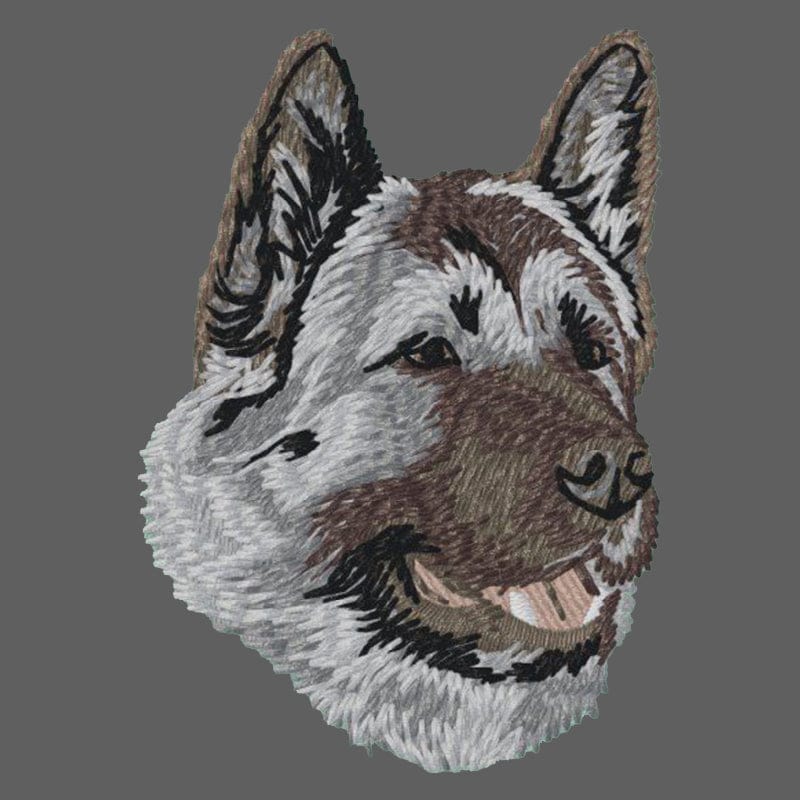 Akita Embroidered Women's Fleece Jacket