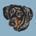 Dachshund Embroidered Sweatshirt Hoodie