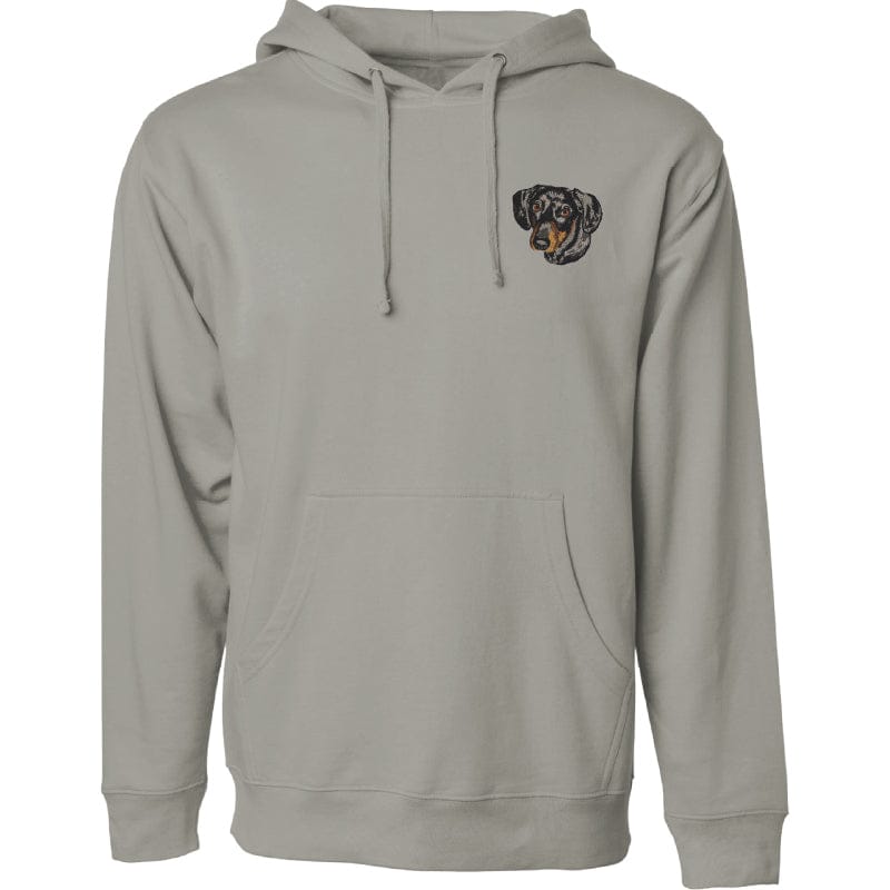 Dachshund Embroidered Sweatshirt Hoodie