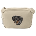 Dachshund Embroidered Crossbody Bag