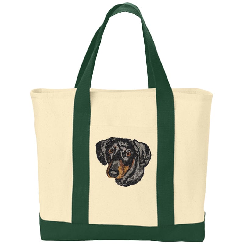 Dachshund Embroidered Tote