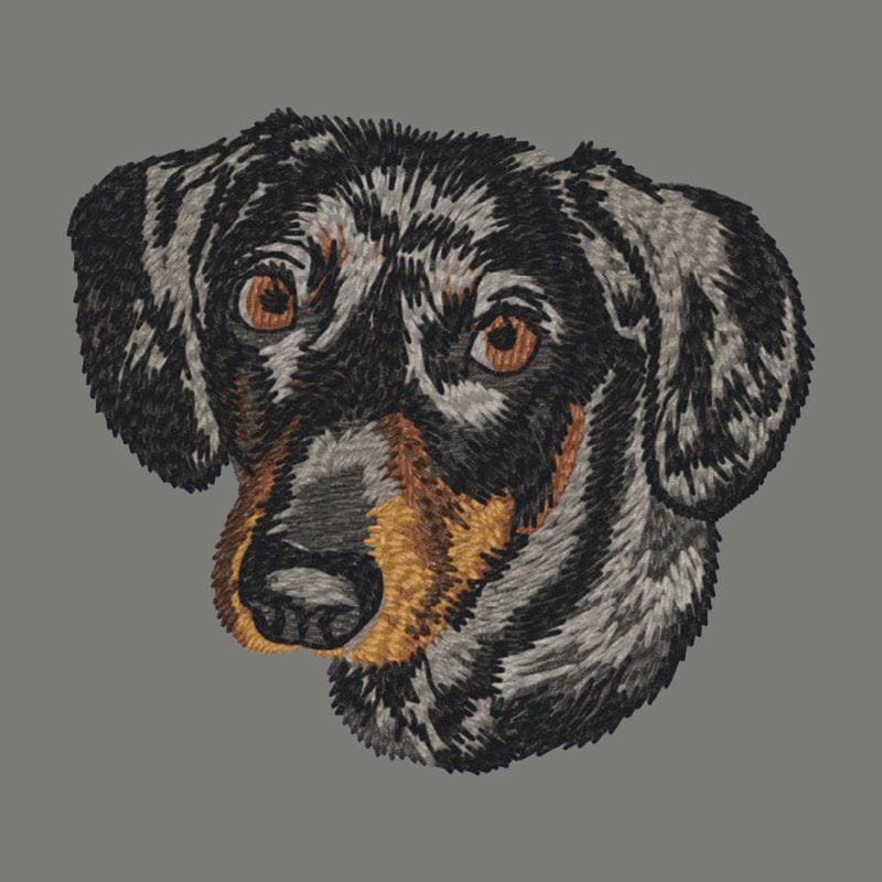 Dachshund Embroidered Wearable Blanket