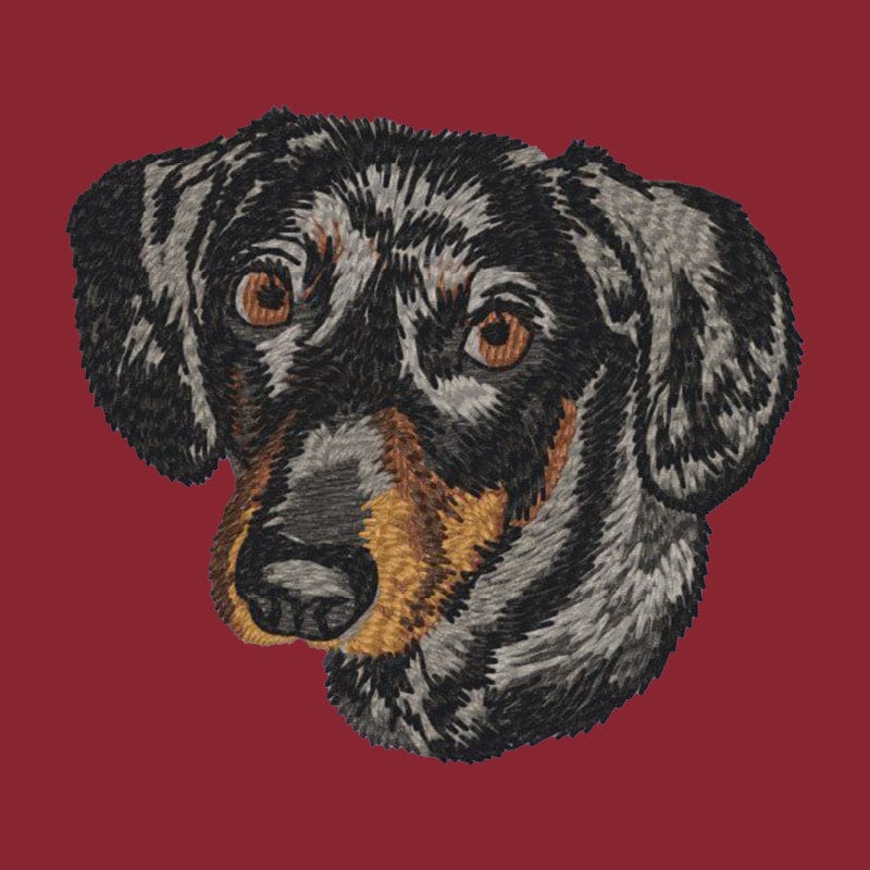 Dachshund Embroidered Wearable Blanket