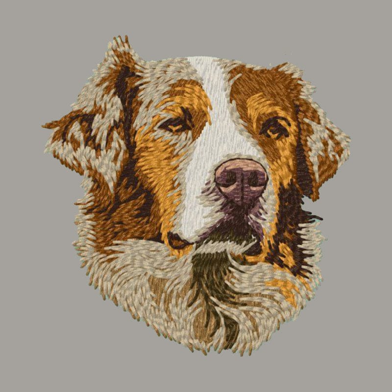 Australian Shepherd Embroidered Sweatshirt Hoodie