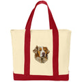 Australian Shepherd Embroidered Tote