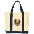 Australian Shepherd Embroidered Tote