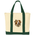 Australian Shepherd Embroidered Tote
