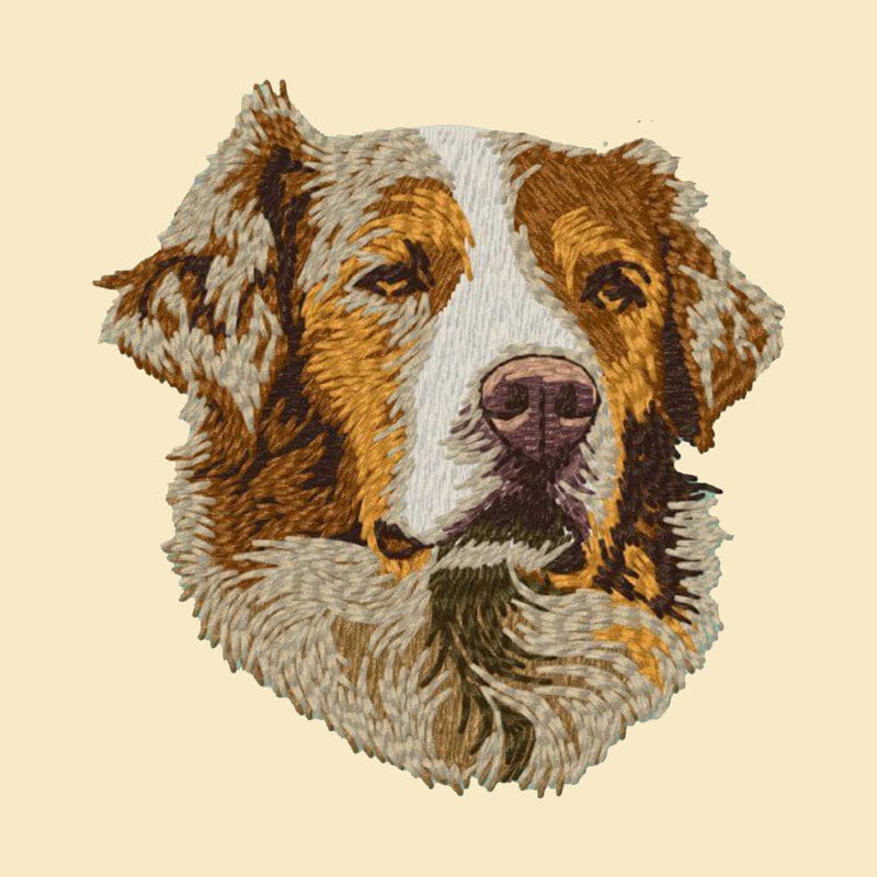 Australian Shepherd Embroidered Tote