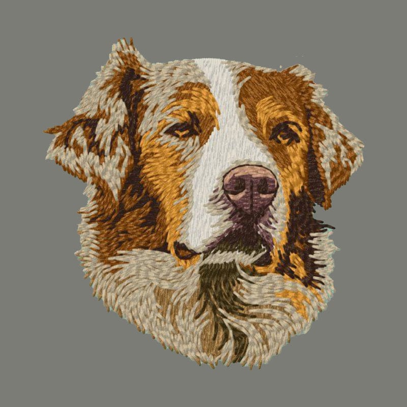 Australian Shepherd Embroidered Wearable Blanket