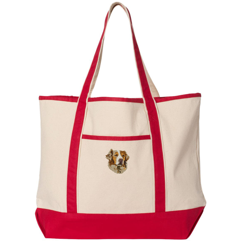 Australian Shepherd Embroidered Tote