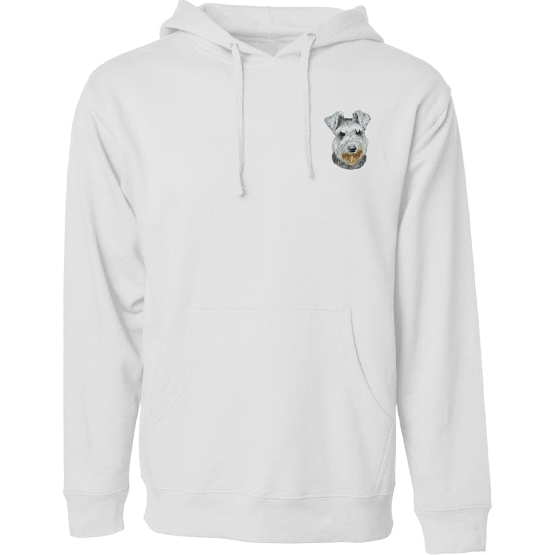 Miniature Schnauzer Embroidered Sweatshirt Hoodie