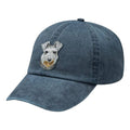 Miniature Schnauzer Embroidered Baseball Cap