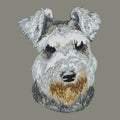 Miniature Schnauzer Embroidered Baseball Cap