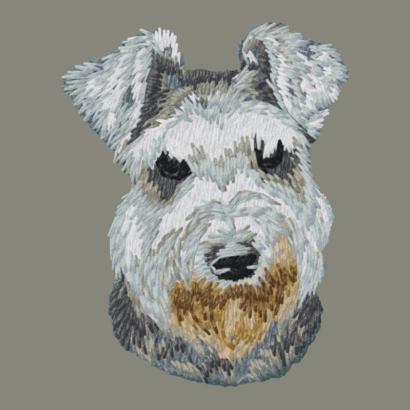 Miniature Schnauzer Embroidered Baseball Cap