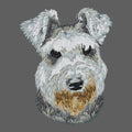 Miniature Schnauzer Embroidered Women's Fleece Jacket