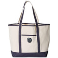 Pug Embroidered Tote