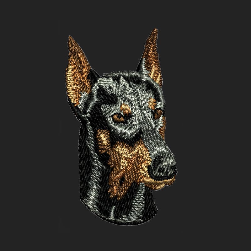 Doberman Pinscher Embroidered Sweatshirt Hoodie