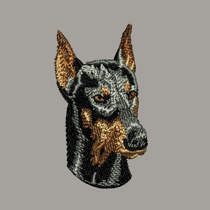 Doberman Pinscher Embroidered Sweatshirt Hoodie | AKC Shop