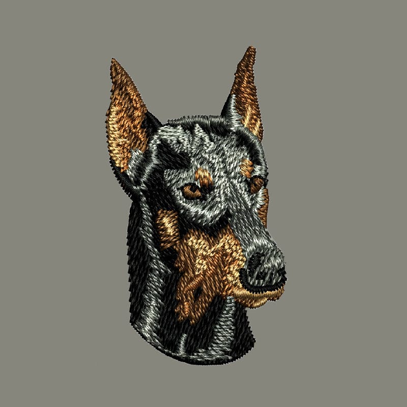 Doberman Pinscher Embroidered Baseball Cap