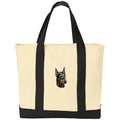 Doberman Pinscher Embroidered Tote