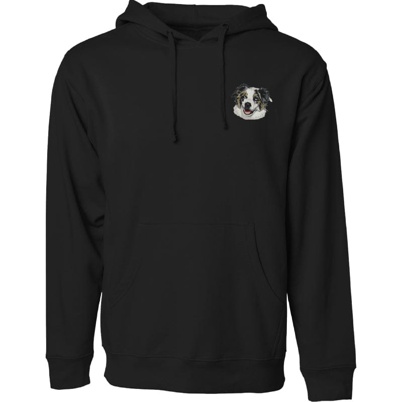 Australian Shepherd Embroidered Sweatshirt Hoodie