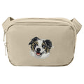 Australian Shepherd Embroidered Crossbody Bag