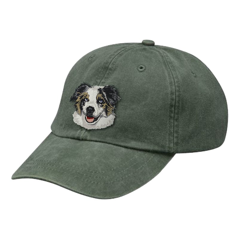 Australian Shepherd Embroidered Baseball Cap