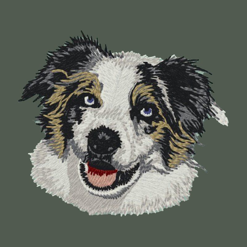 Australian Shepherd Embroidered Baseball Cap