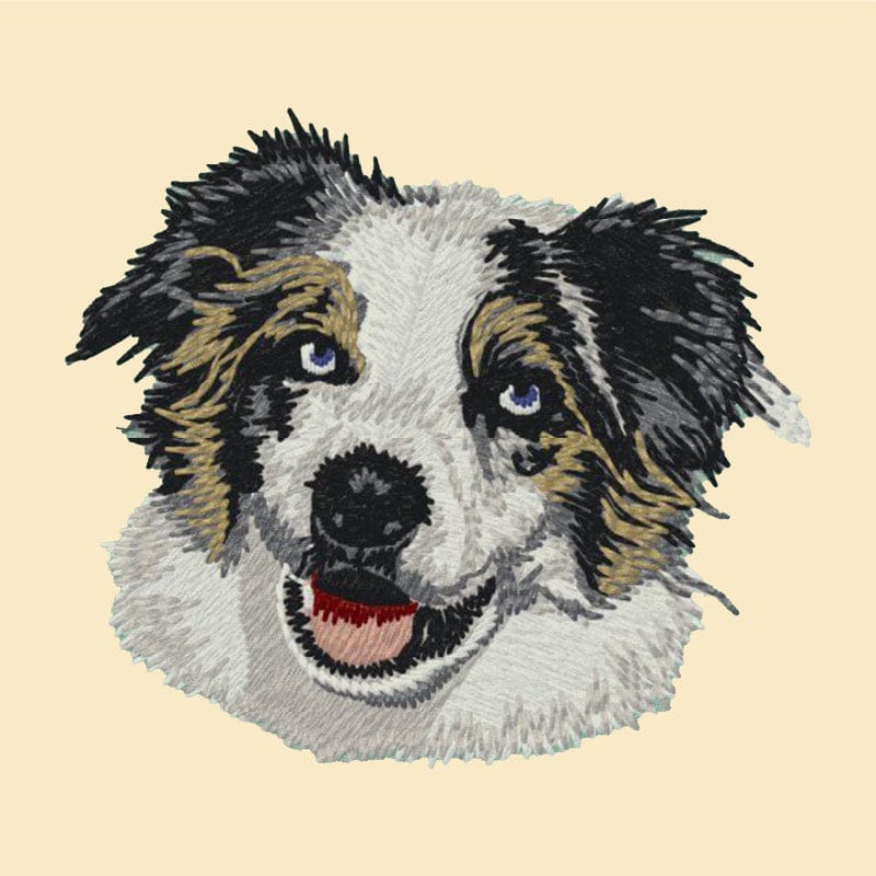 Australian Shepherd Embroidered Tote