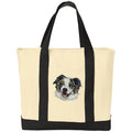 Australian Shepherd Embroidered Tote