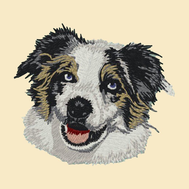 Australian Shepherd Embroidered Tote