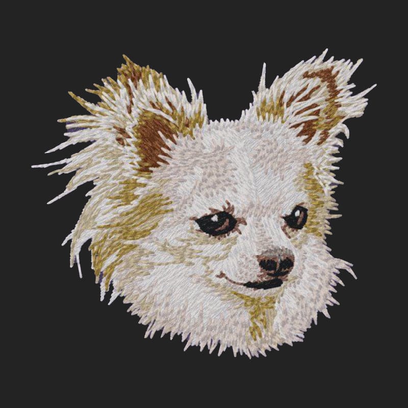 Chihuahua Embroidered Sweatshirt Hoodie