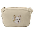 Chihuahua Embroidered Crossbody Bag