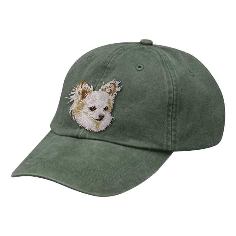 Chihuahua Embroidered Baseball Cap